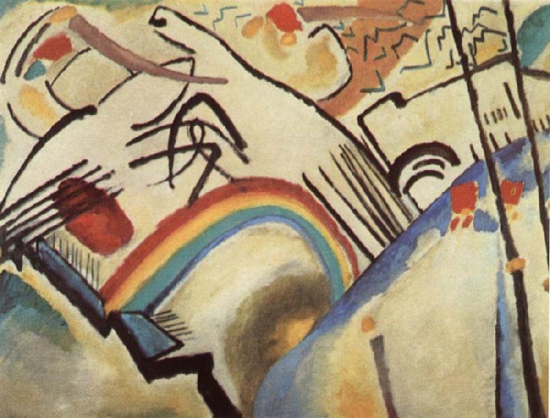 Wassily Kandinsky Fragment for Composition IV